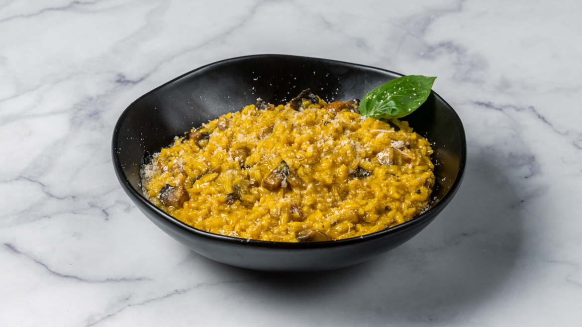 Risotto with mushrooms